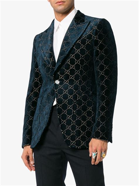 suits for men gucci|gucci suit jacket men.